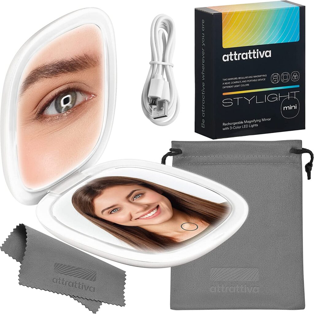 Portable LED Makeup Mirror