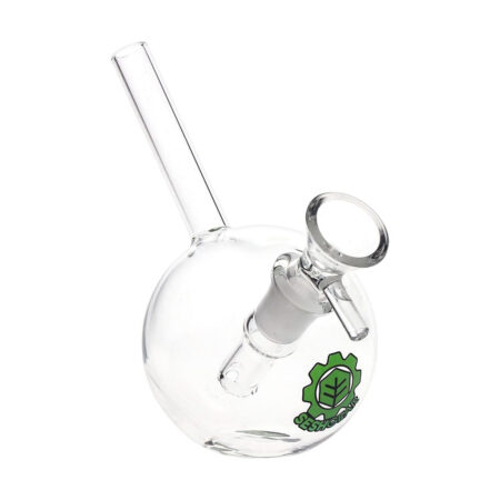 SeshGear Round Ball Glass Water Pipe – 4.5″ / 14mm F / Colors Vary