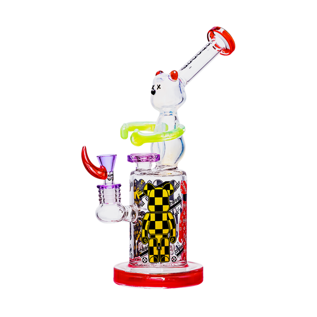 Cheech Glass 12″ Ted Up Water Pipe