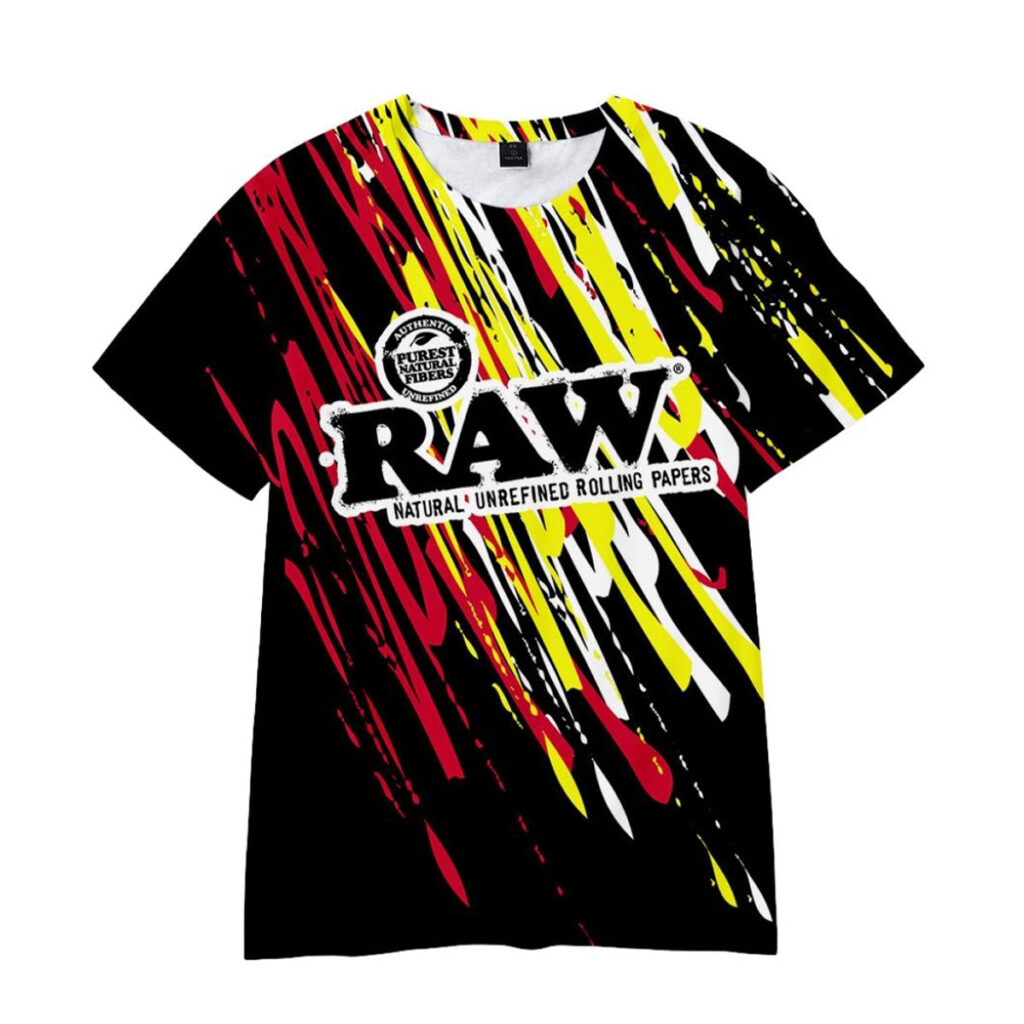 Raw Polyester Short Sleeve T-Shirt Pack – 6 Units