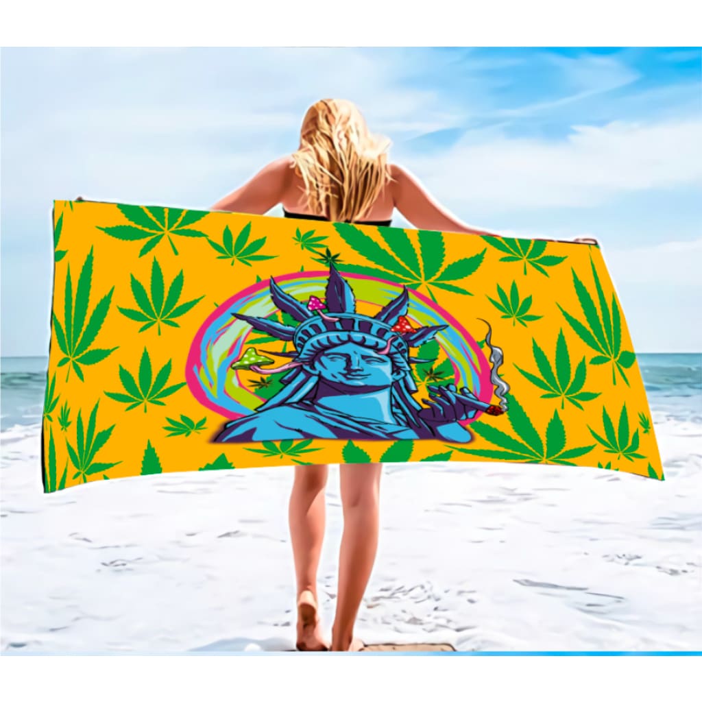 Liberty Beach Towel for a Perfect Beach Day Accessory