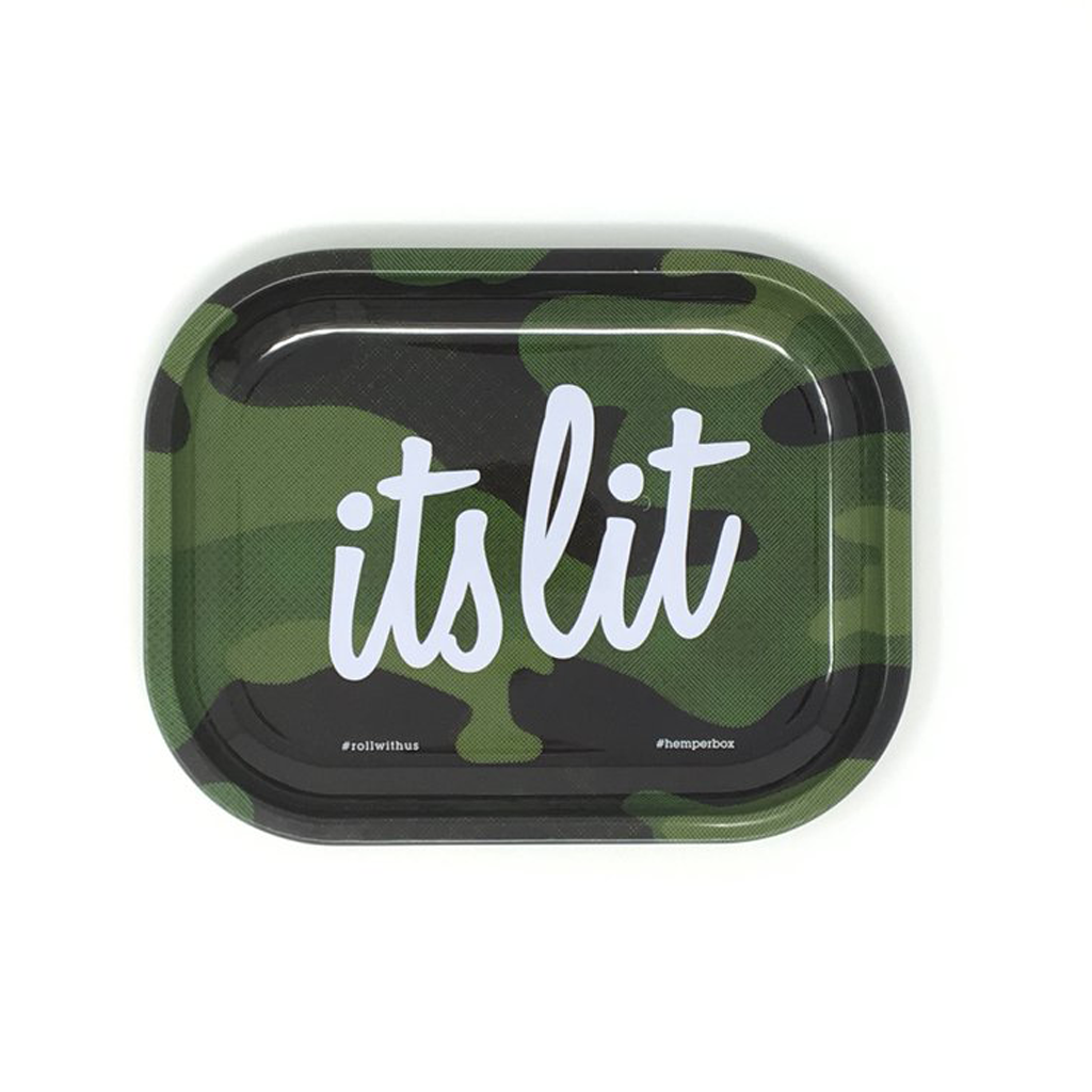 HEMPER It’s Lit! Camouflage Rolling Tray