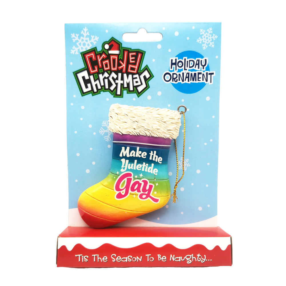 Crooked Christmas Ornament – Make The Yuletide Gay