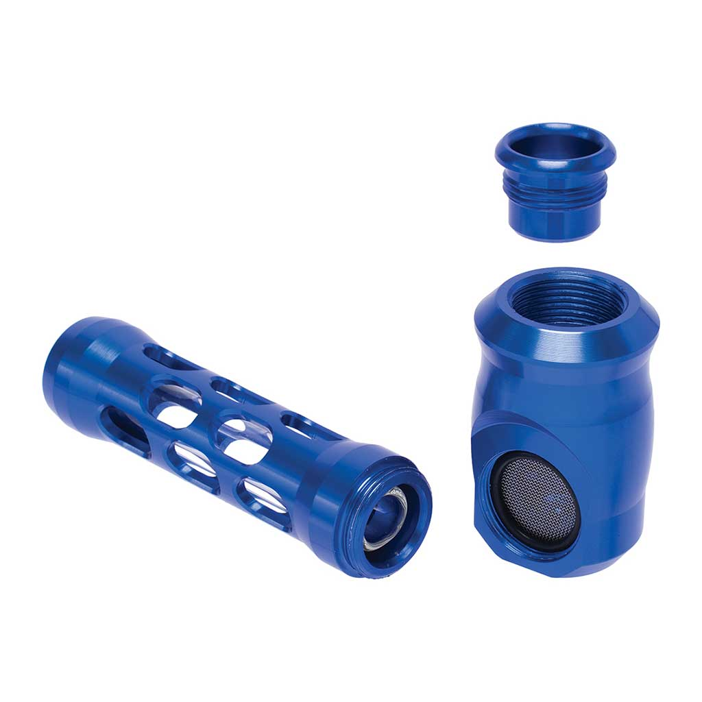 ALUMINUM GLASS PERFORATED HAND PIPE - Image 11
