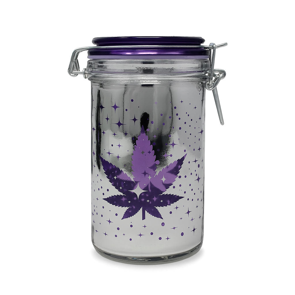 AIRTIGHT PURPLE LEAF GALAXY – STASH JAR