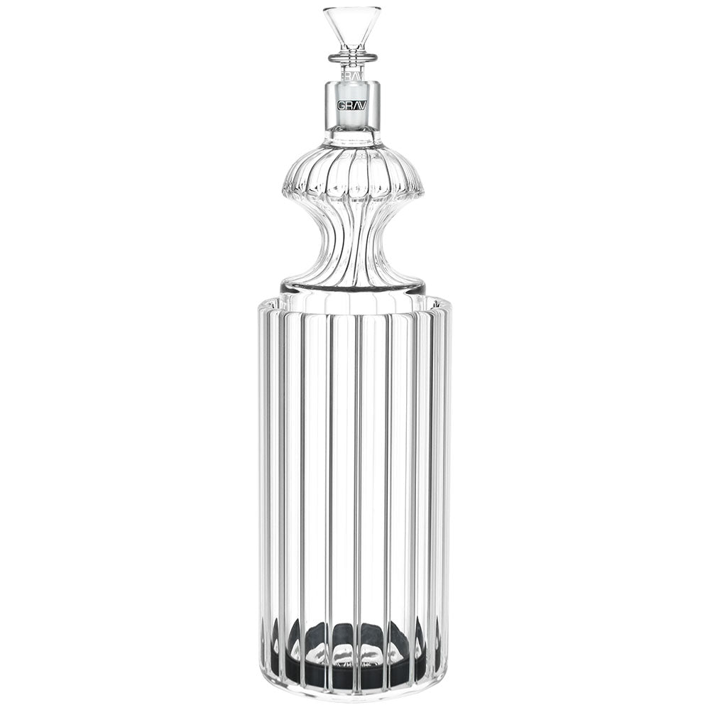 GRAV Monarch Gravity Water Pipe – 12″ – 14mm F – Clear