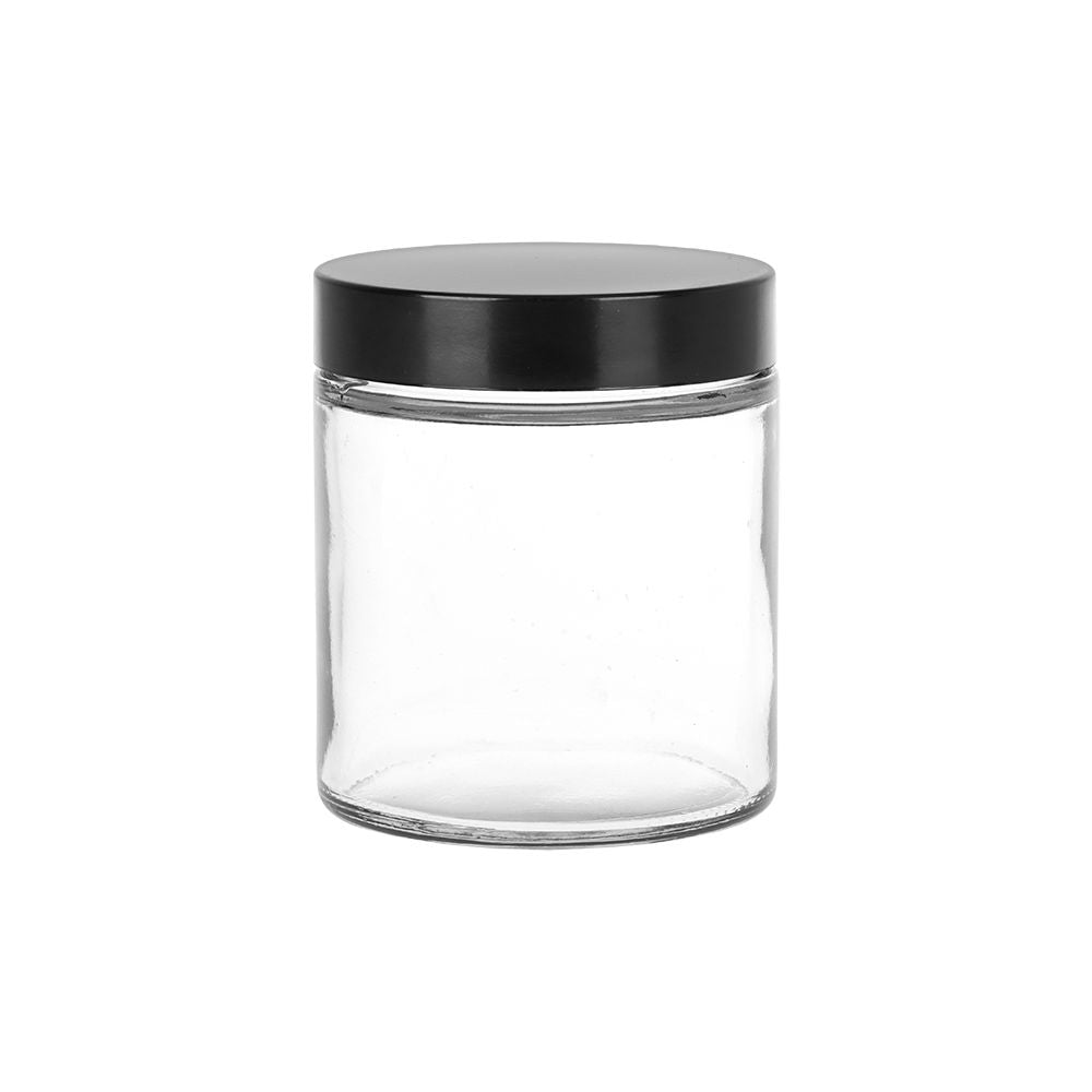 Clear Screw-Top Jar – 2.6″ x 2.3″/ Medium