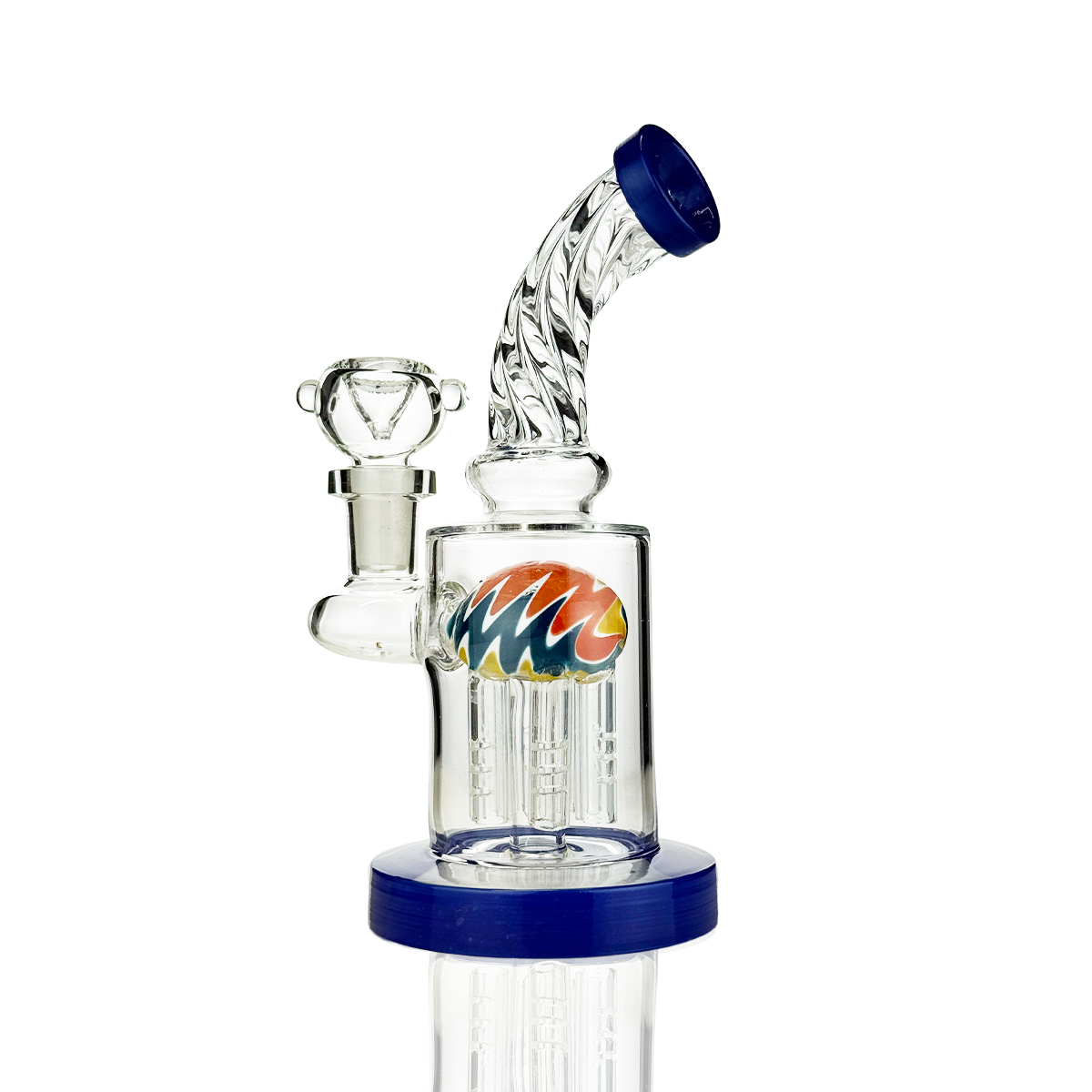 7-inch Tree Perc Water Pipe with Reversal Dome - Image 5