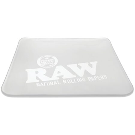 Raw Ice Rolling Tray Double-thick Frosted Glass Majestic Space Unicorn