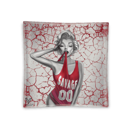 Dank Diva Blazin' Ashtray Glass