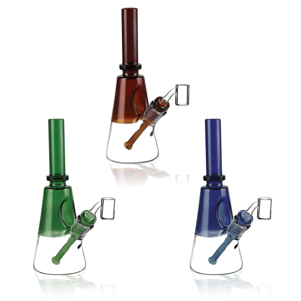 LOGO – Pulsar Retro Oil Rig – 9″ / 14mm F / Colors Vary