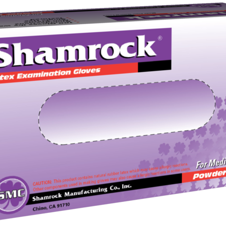 Shamrock Powder-Free Latex Gloves