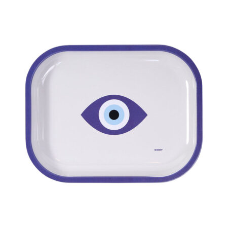 Giddy Evil Eye Rolling Tray – 7.2″x5.6