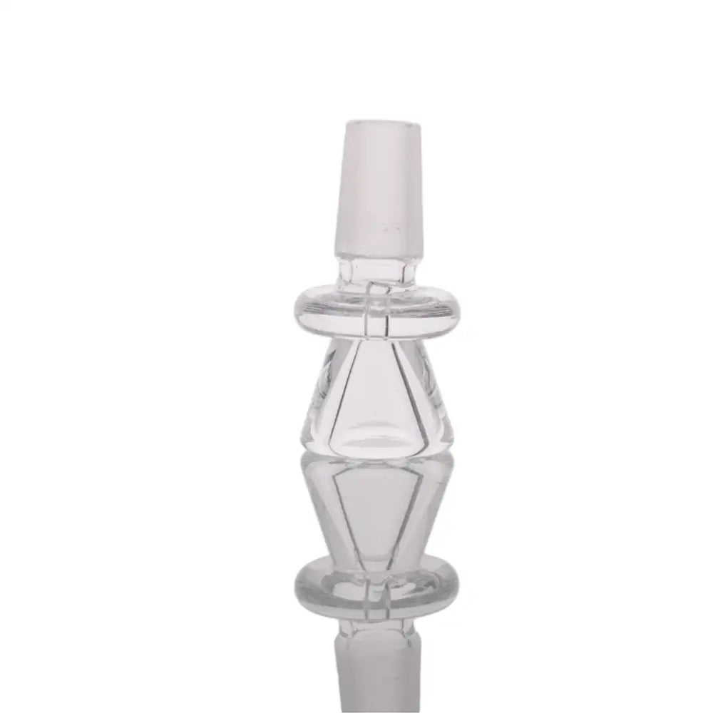 14mm Male Joint Clear Glass Martini Bowl with Outer Ring