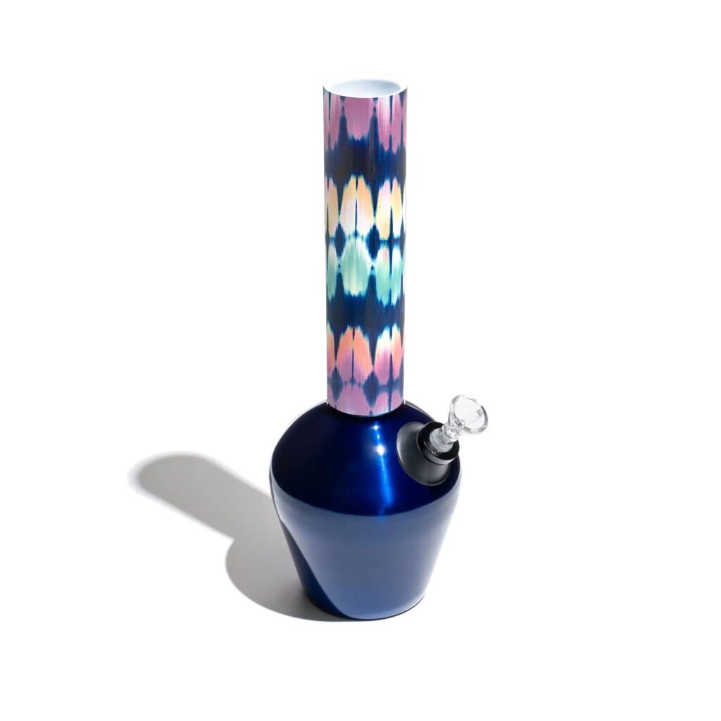 Chill Bong – Mix & Match – Gloss Blue & Soft Tie Dye Bong Combo