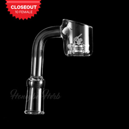 HONEYCOMB KNOT QUARTZ BANGER – 90° DEGREE | YL-CLOSEOUT