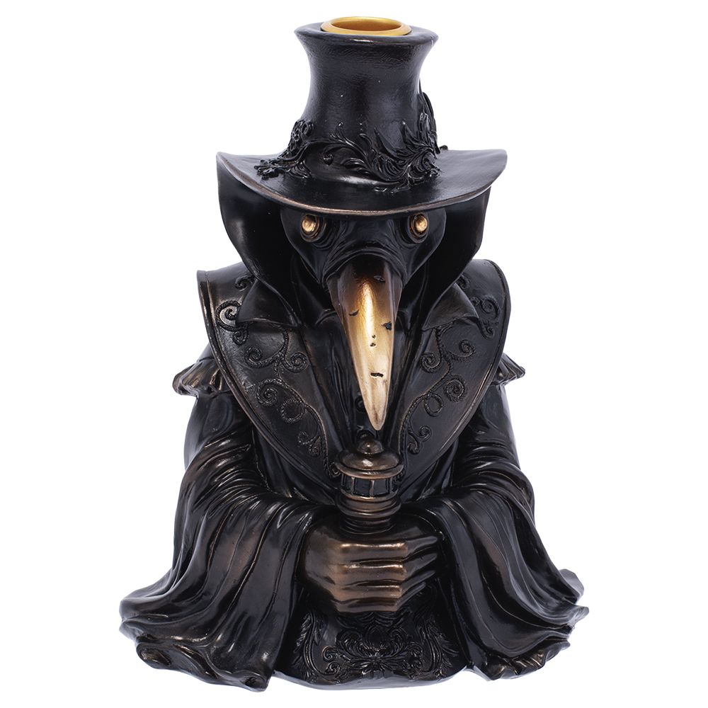 Plague Doctor Backflow Incense Burner – 7″