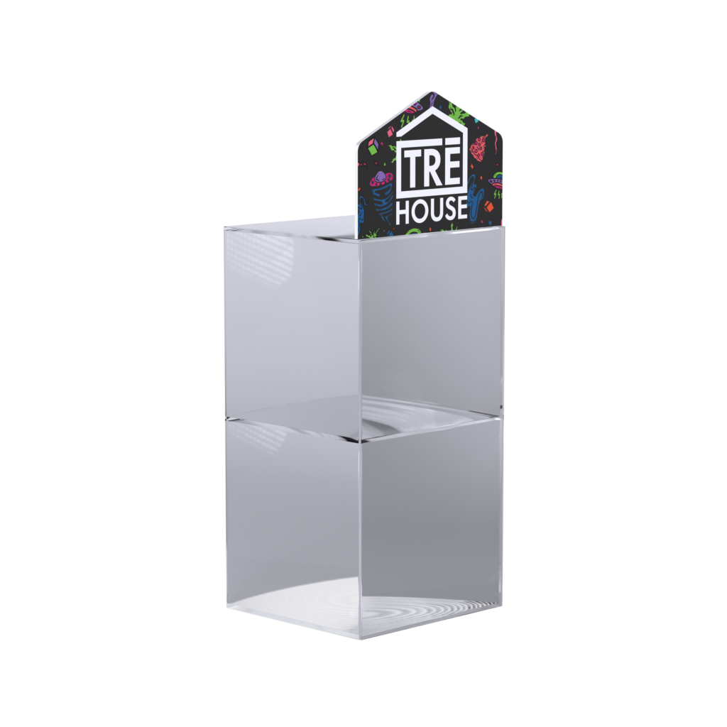 Two Tier Acrylic Display