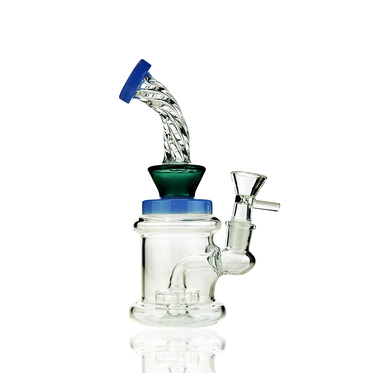 7-Inch Compact Twist Neck Water Pipe - Image 4