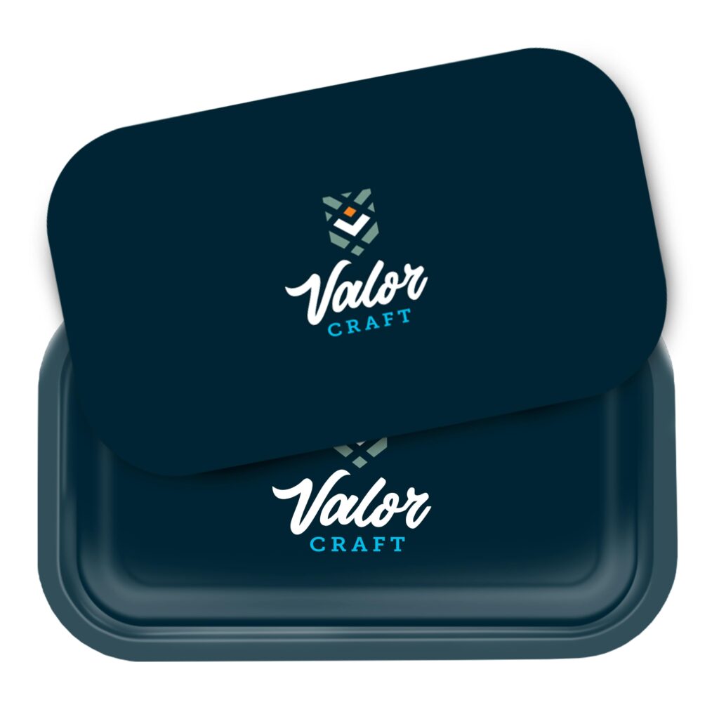 Custom Metal Rolling Tray (Medium)