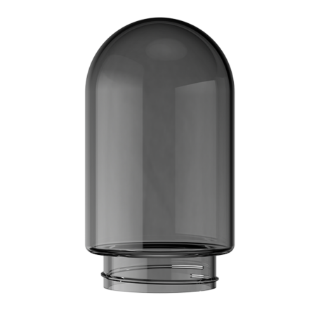Stündenglass Single Gray Glass Globe (Large)