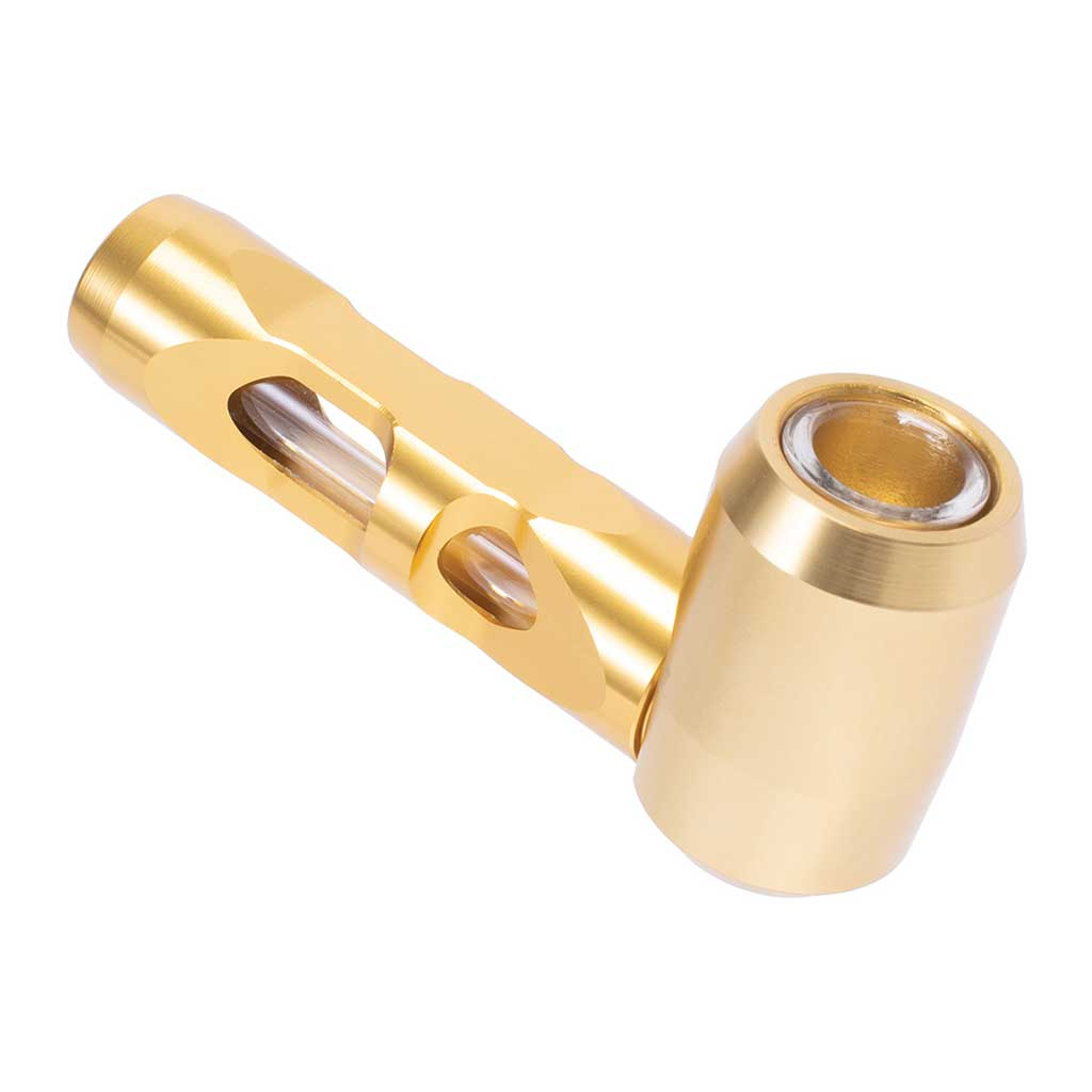 ALUMINUM GLASS SMOKING PIPE - Image 11