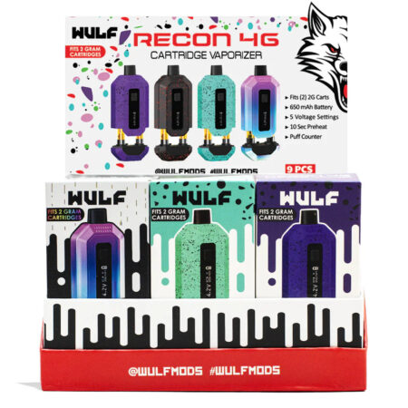 Wulf Recon 4G Dual Cartridge Vaporizer Multi-Pack