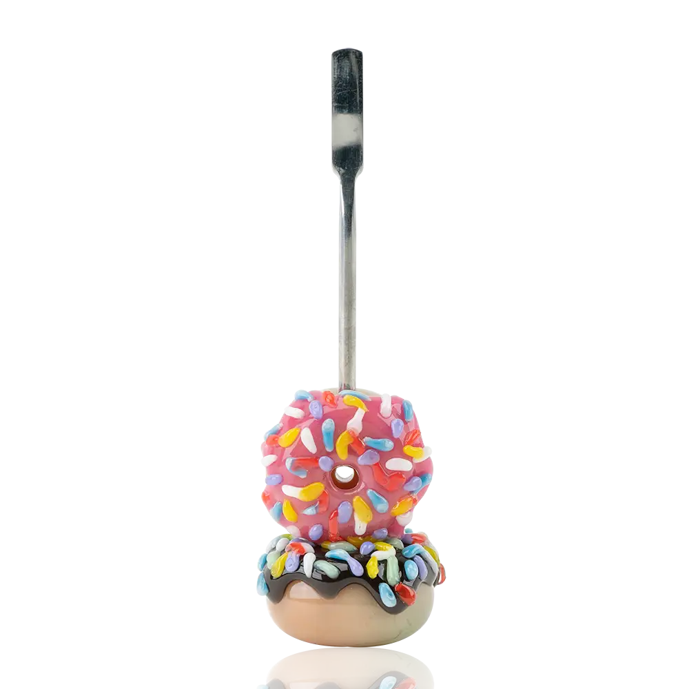 Empire Glassworks Donut Dab Tool in Borosilicate Glass