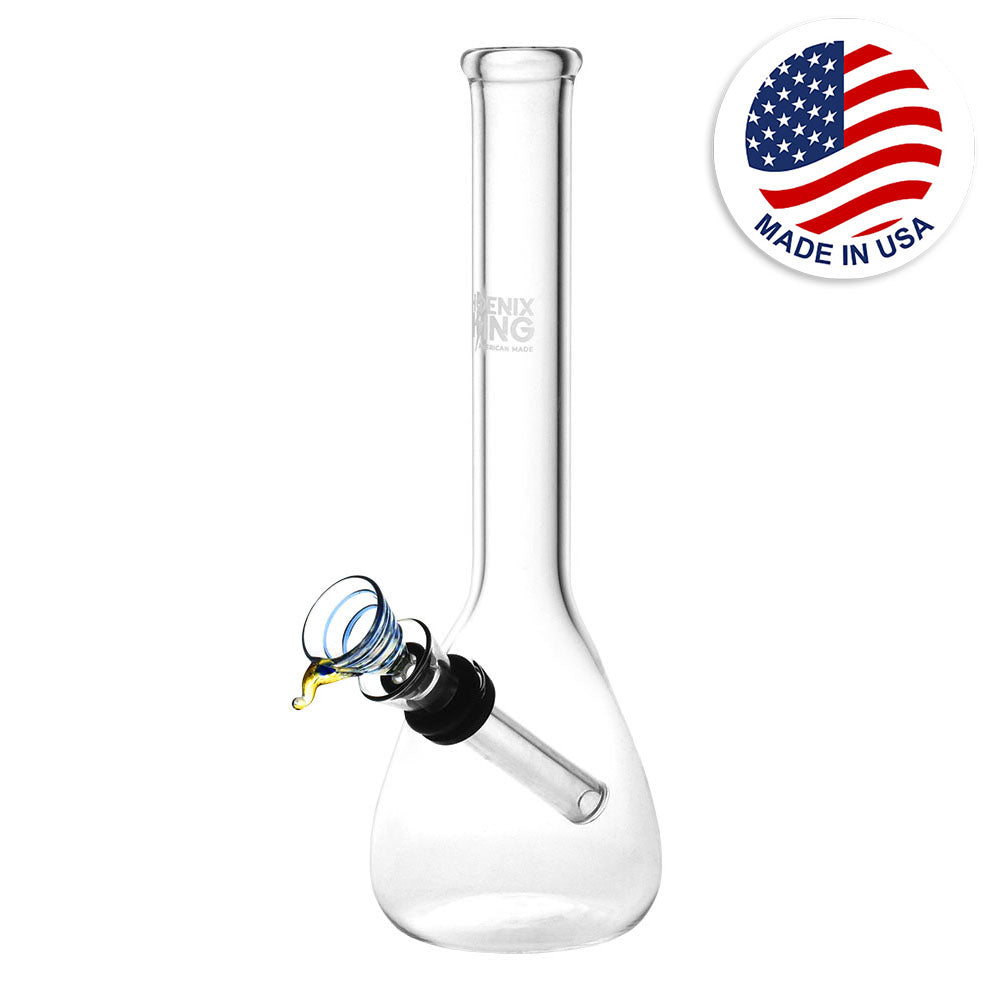 Phoenix Rising Classic Beaker Water Pipe – 6.75″/Colors Vary