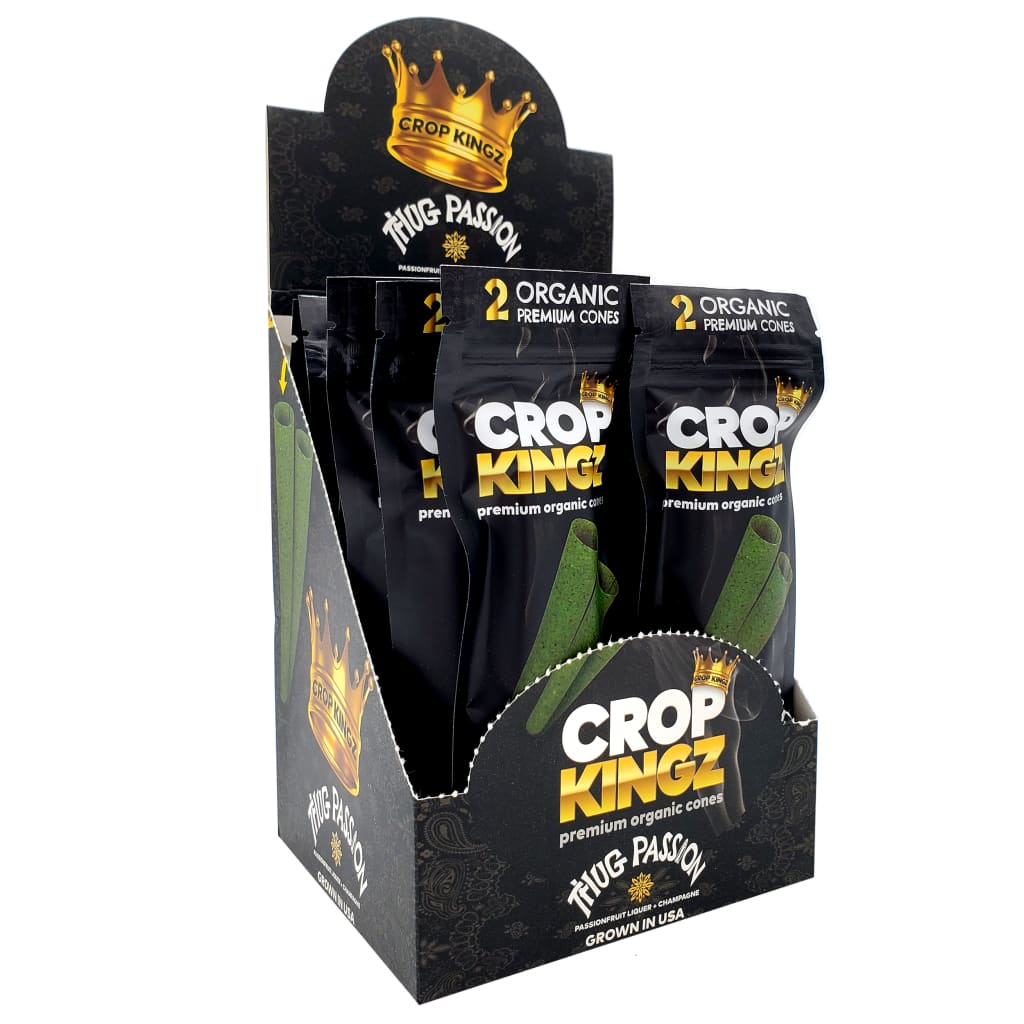 Crop Kingz Premium Hemp 1 1/4″ Size Cones – Thug