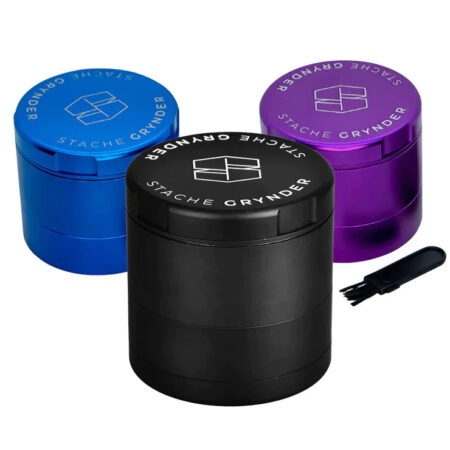 Stache Grynder Precision 4-Piece Dry Herb Grinder