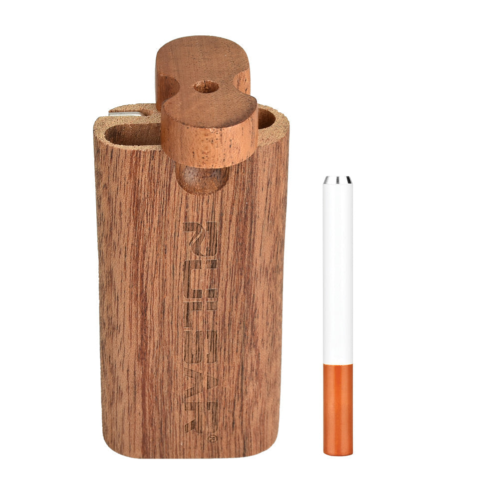 Pulsar Straight Wood Twist Top Dugout – 4″ / Sapele