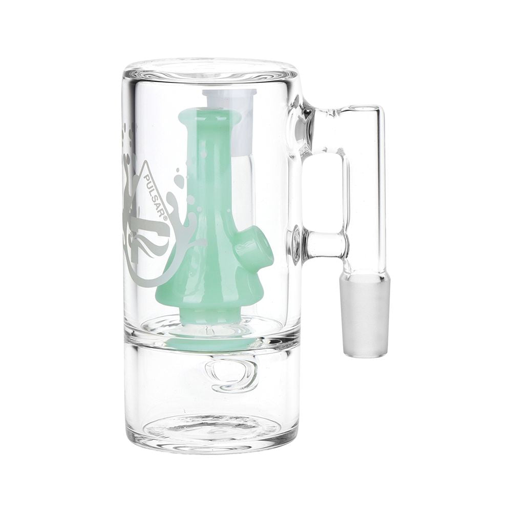 Pulsar Beaker Perc Ash Catcher – 4″ / 14mm / 90D