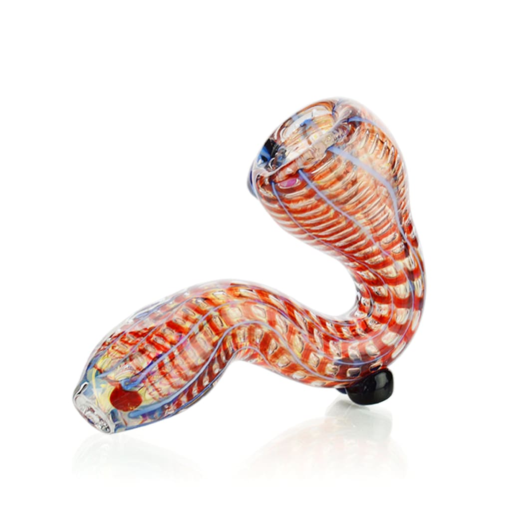Mini Quilted Sherlock Pipe for On-the-go Smoking