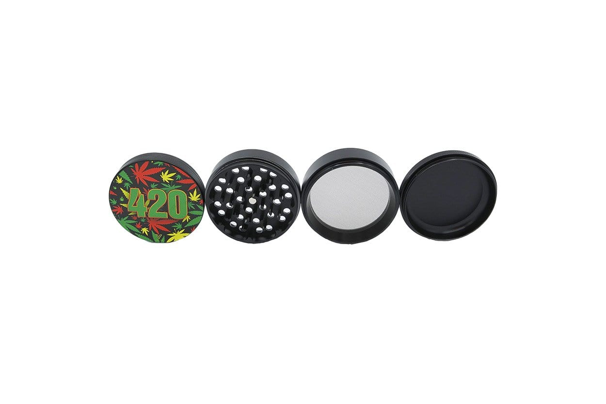 420 Rasta 4-Piece SharpShred Grinder - Image 2