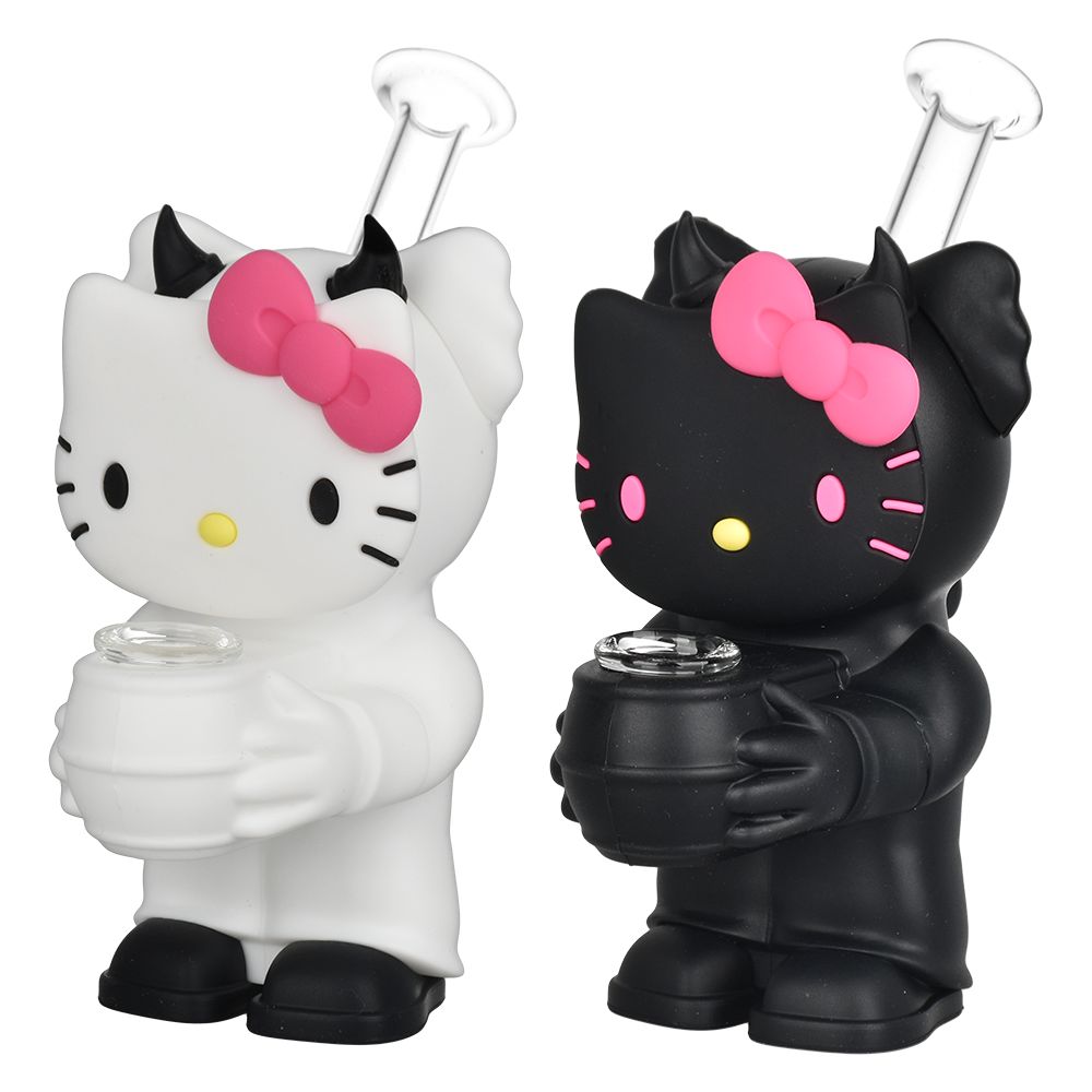Hello Kitty Silicone Water Pipe – 5.5″