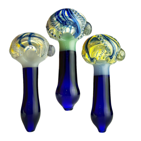 Artisan 4.5" Glass Spoon Pipe with Swivel Head