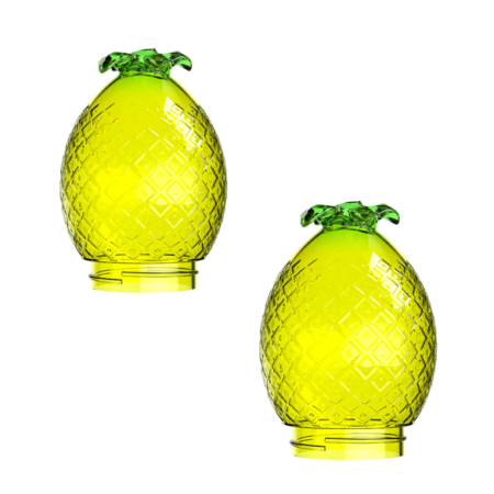 2x - Kompact Pineapple Globes