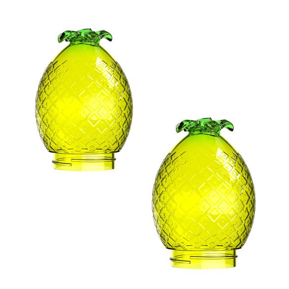 2x – Kompact Pineapple Globes