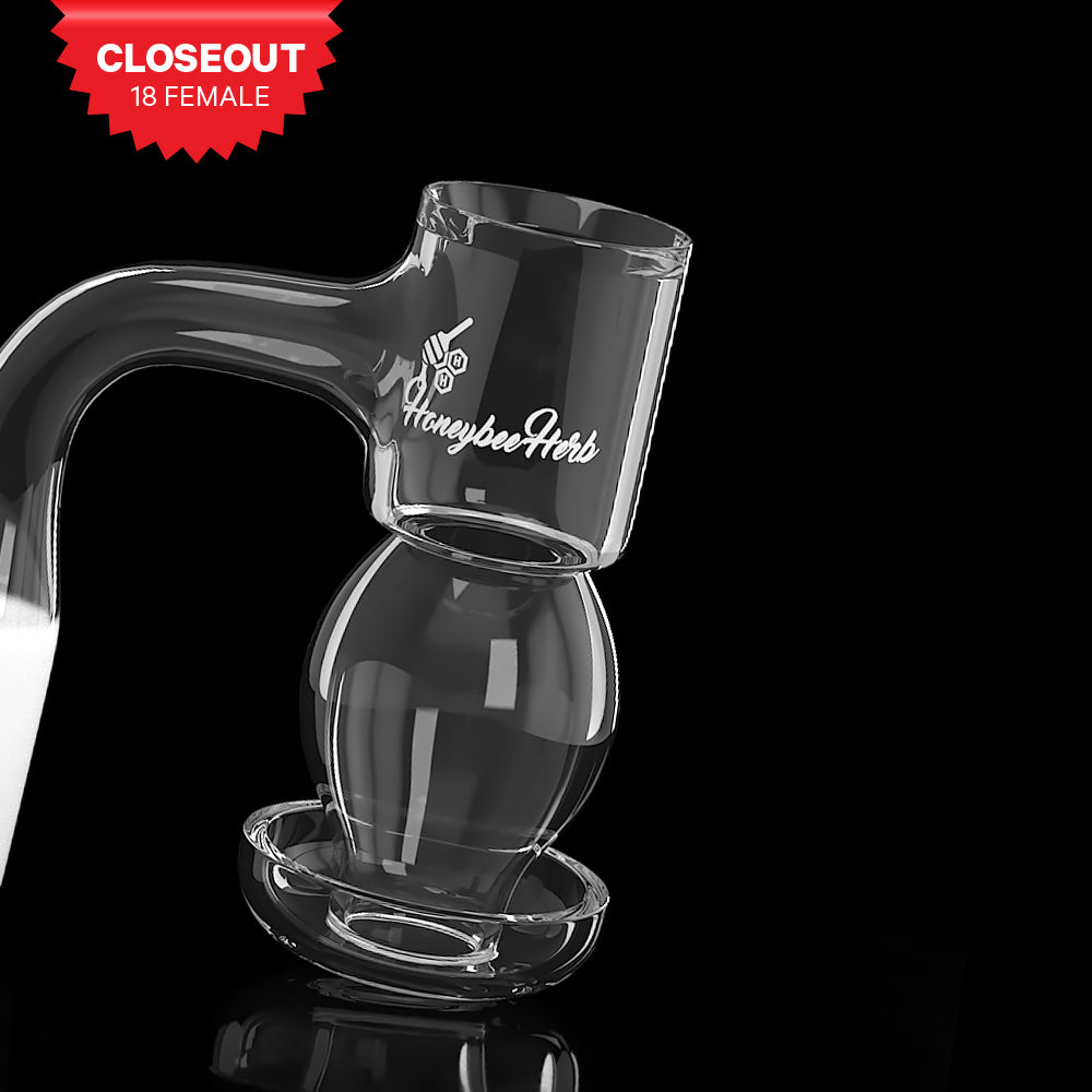 HONEYSUCKLE BUBBLE QUARTZ BANGER – 90° DEGREE | BL