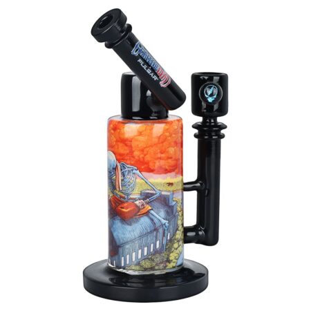 Grateful Dead x Pulsar Inside Print Water Pipe – 8.5″ / 14mm F / Boxer