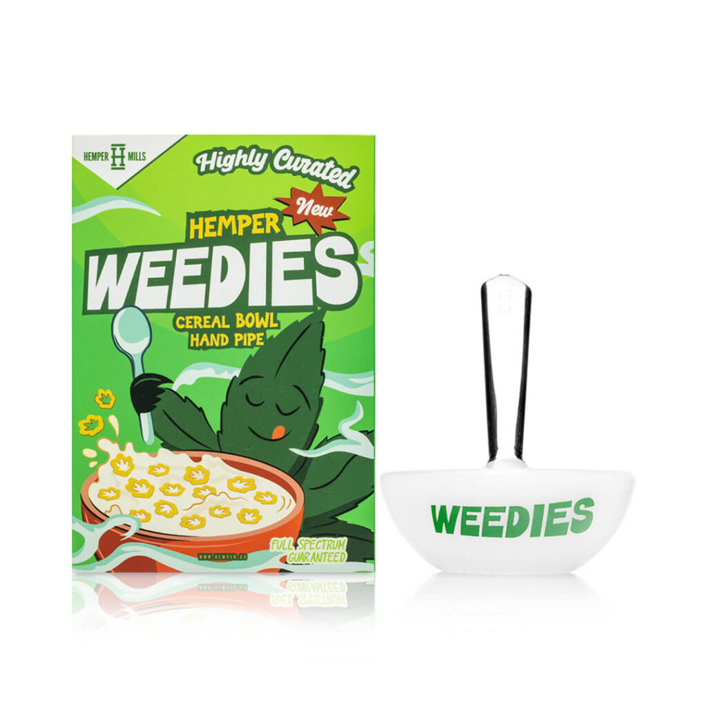 HEMPER – Weedies Cereal Bowl Hand Pipe