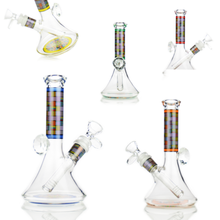 Diamond Beaker Water Pipe – 7 Inch with 14mm Bowl