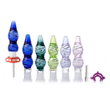 Compact 5 Inch Wig Wag Glass Nectar Collector