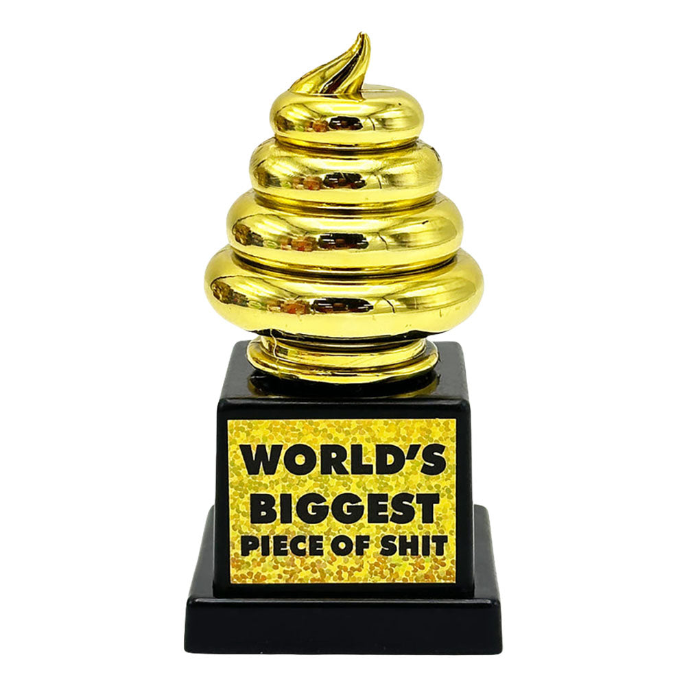 World’s Biggest Piece Of Shit Trophy – 4.1″