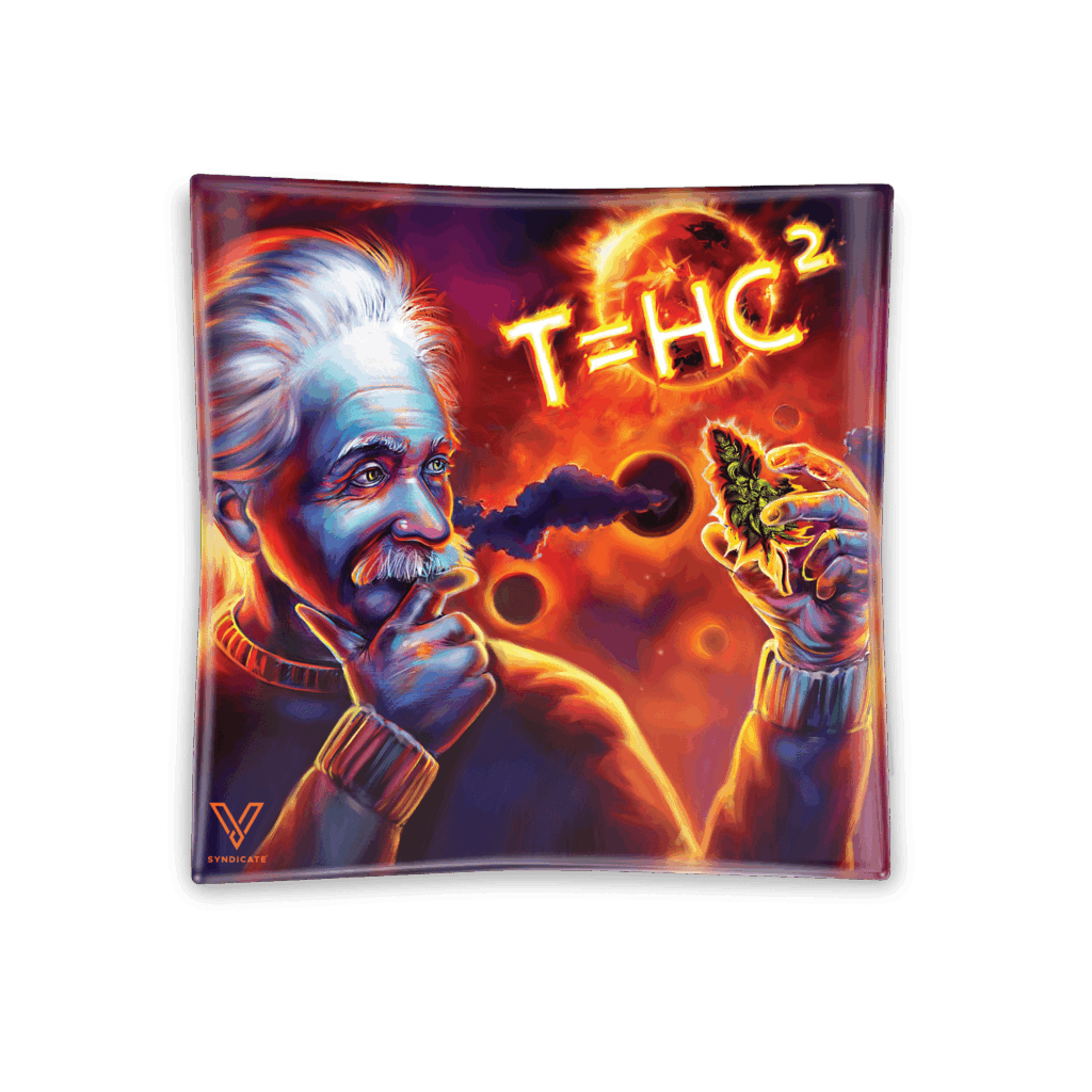 T=HC2 Solar Diesel Blazin’ Ashtray Glass