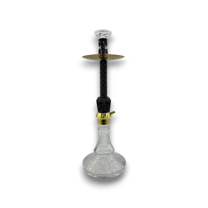 Khateeb 27-inch Metallic Skull Hookah