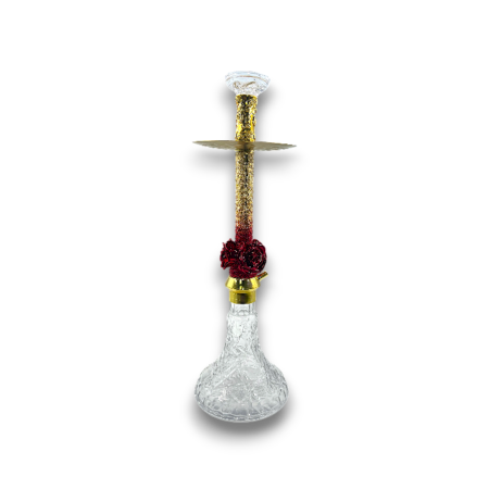 Elegant Khateeb 26-Inch Color Roses Hookah